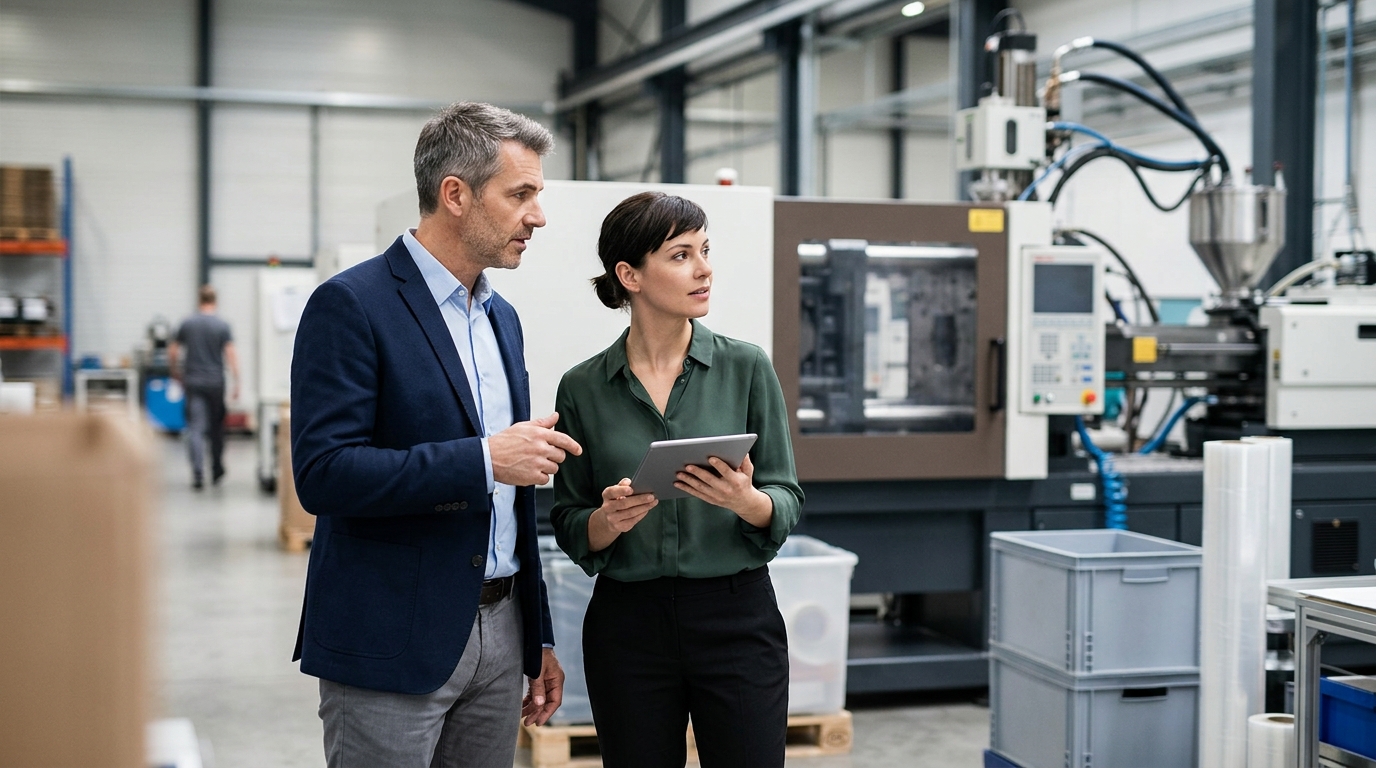 Illustration: Equipment Loans for New Injection Molding Shops: The 2026 Financing Guide