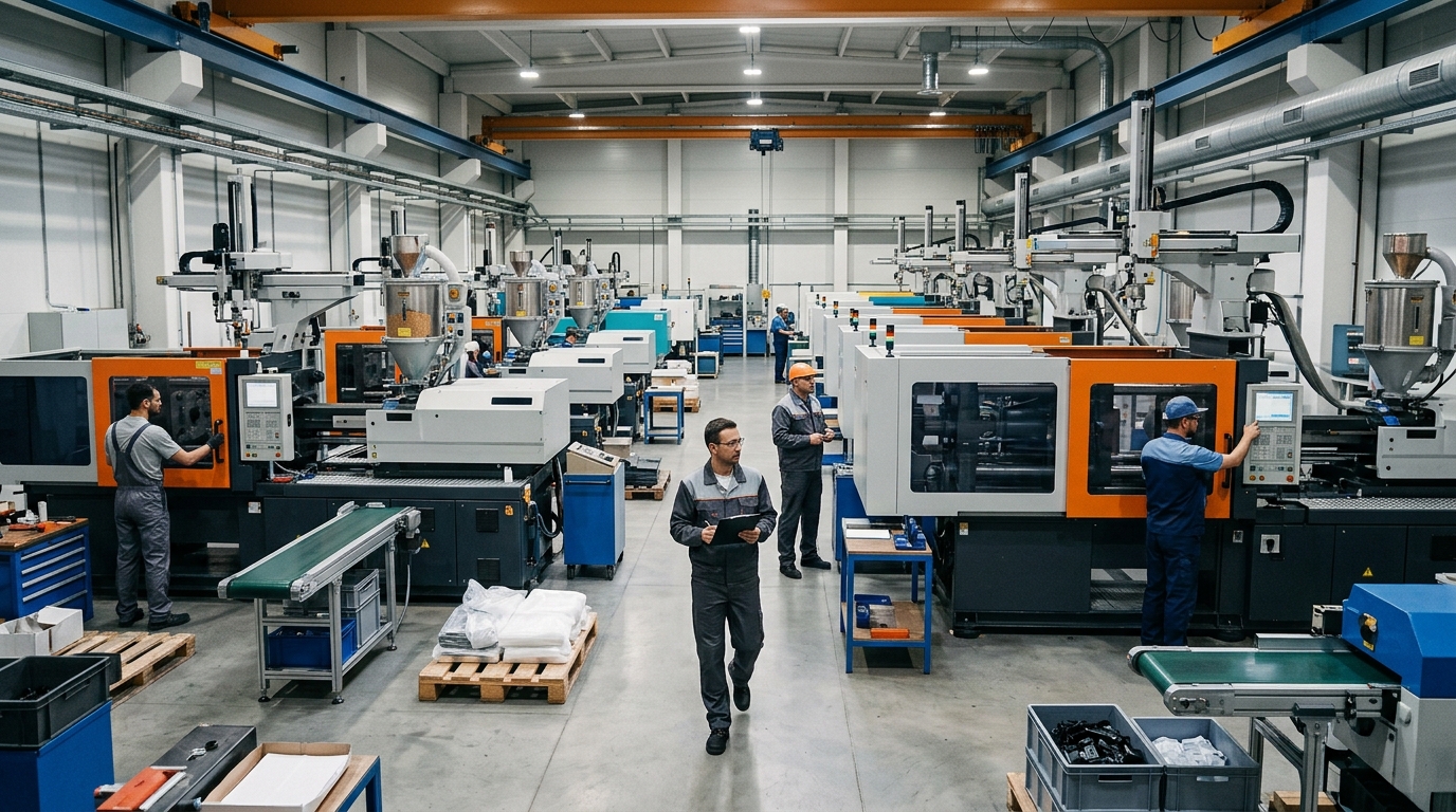Illustration: Financing New Injection Molding Shops: A 2026 Guide to Capitalizing Your Floor