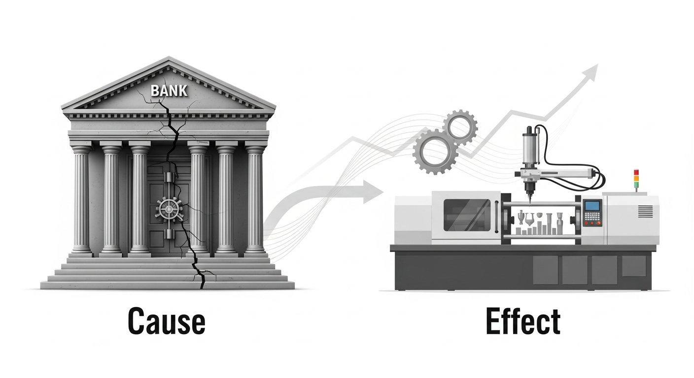 Illustration: Why Plastic Manufacturers Are Trading Traditional Bank Loans for Flexible Financing