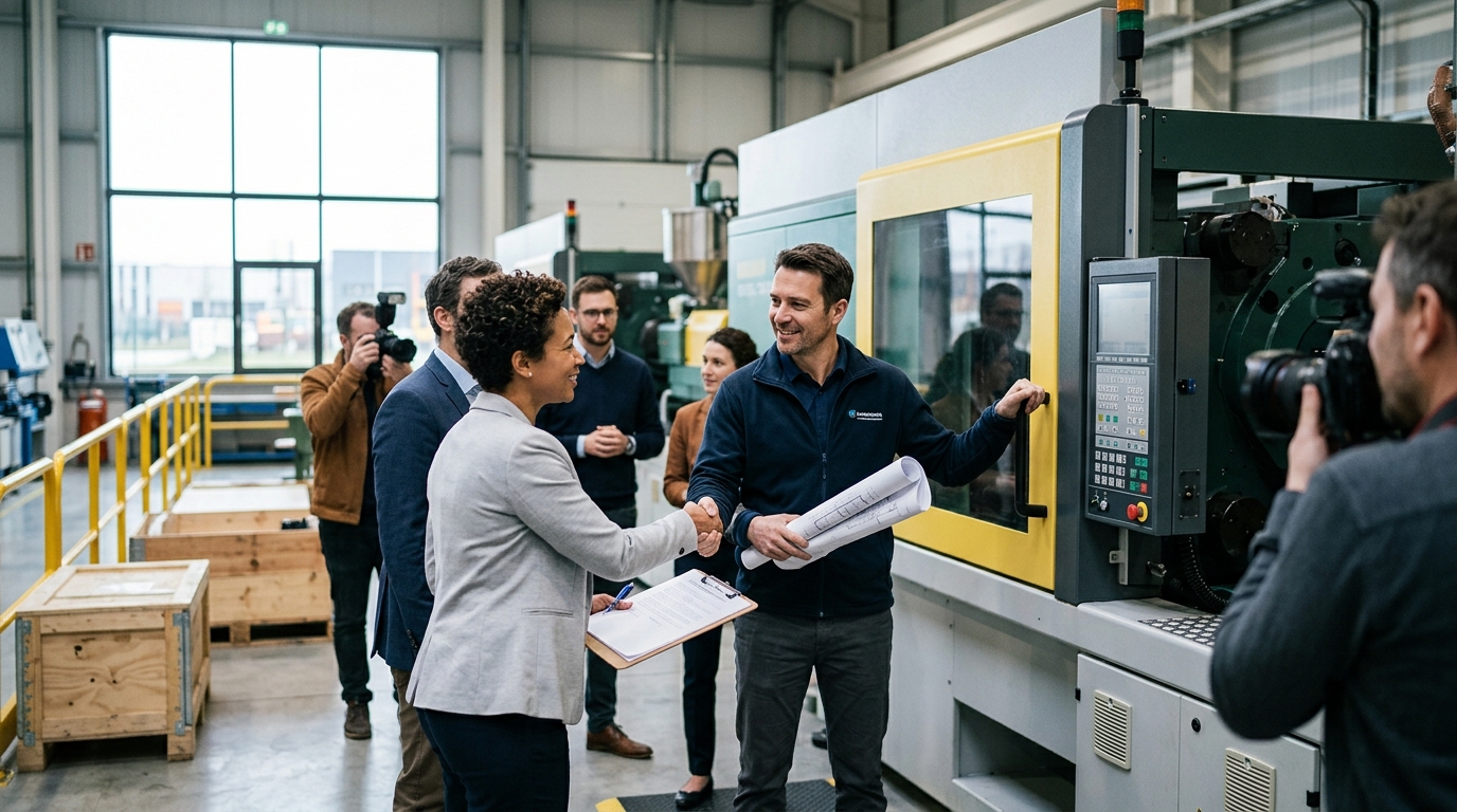 Illustration: Equipment Loans for New Injection Molding Shops: The 2026 Capitalization Guide